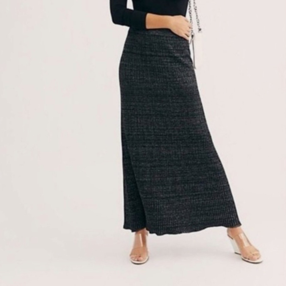 NWT Free People Shine Bright Maxi Skirt
